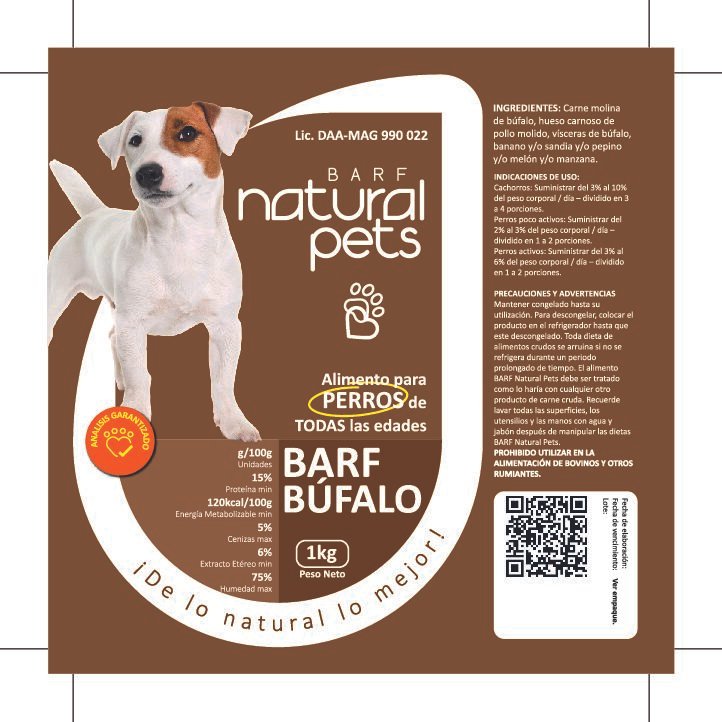 BARF PREMIUM BUFALO