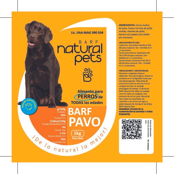 BARF Pavo